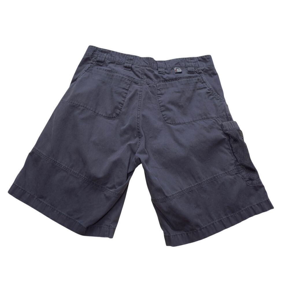 Men's y2k Puma mesh pocket navy cargo shorts 32 W - Picture 7 of 10